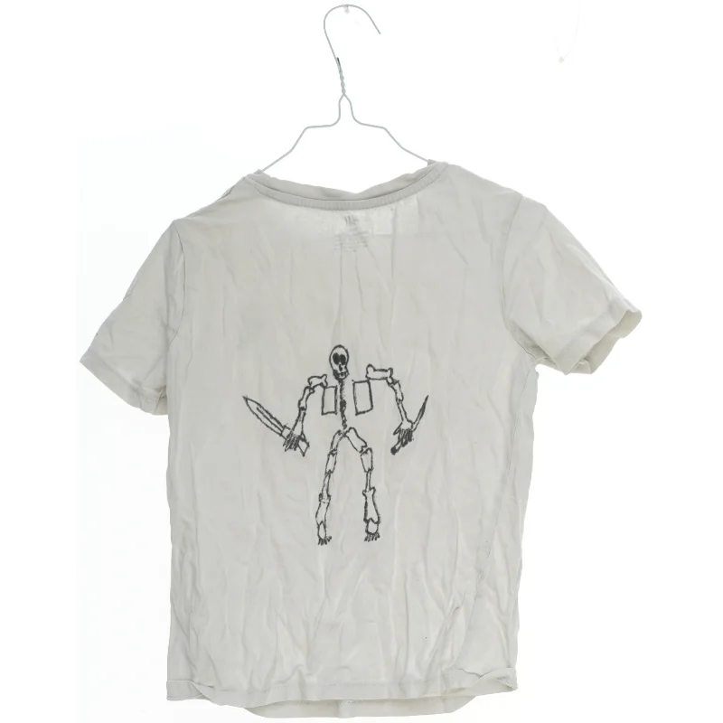 T-shirt med skeletmotiv fra H&M (str. 122)