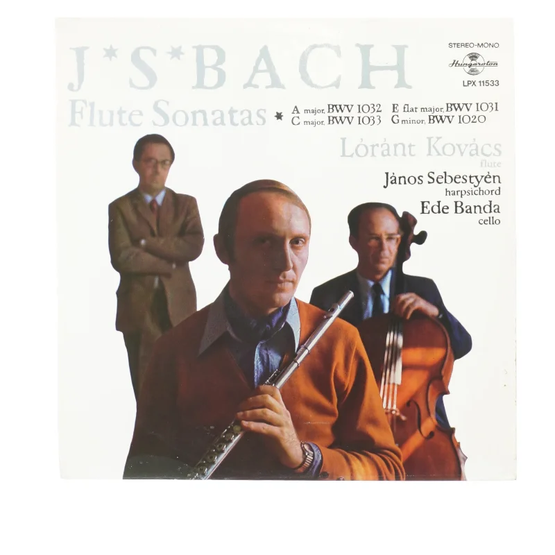 Bach flute sonatas (str. 30 cm)