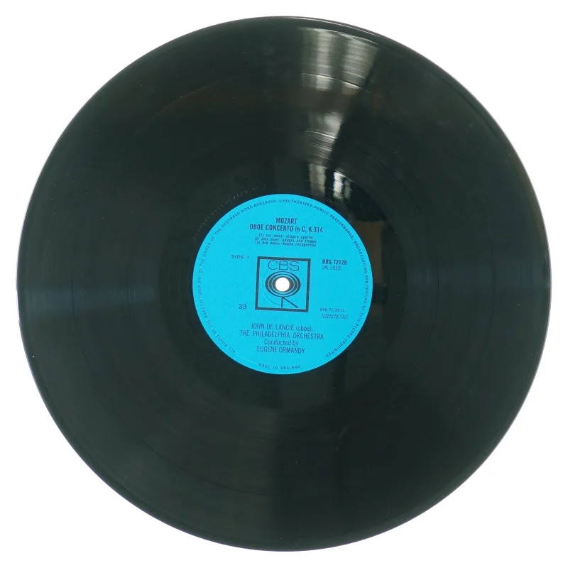 Mozart, The four concertos for woodwinds and orchestra, vol 2 fra Cbs (str. 30 cm)