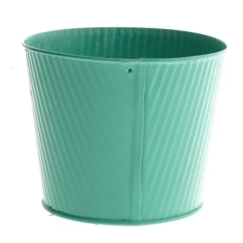 Grøn urtepotteskjuler (str. Ø. 10 cm længde. 8,5 cm)