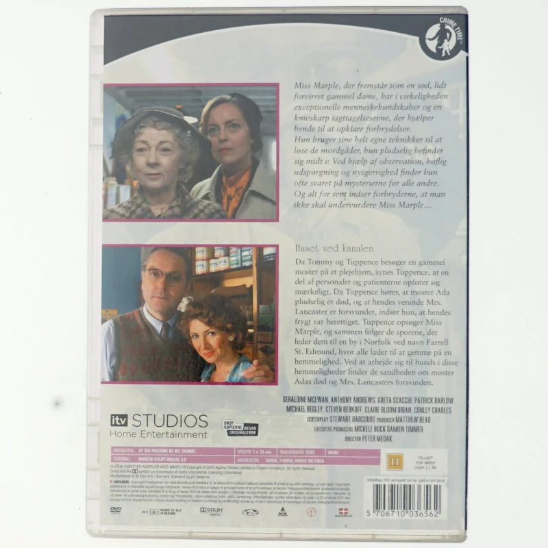 Miss Marple:Huset ved kanalen (DVD)