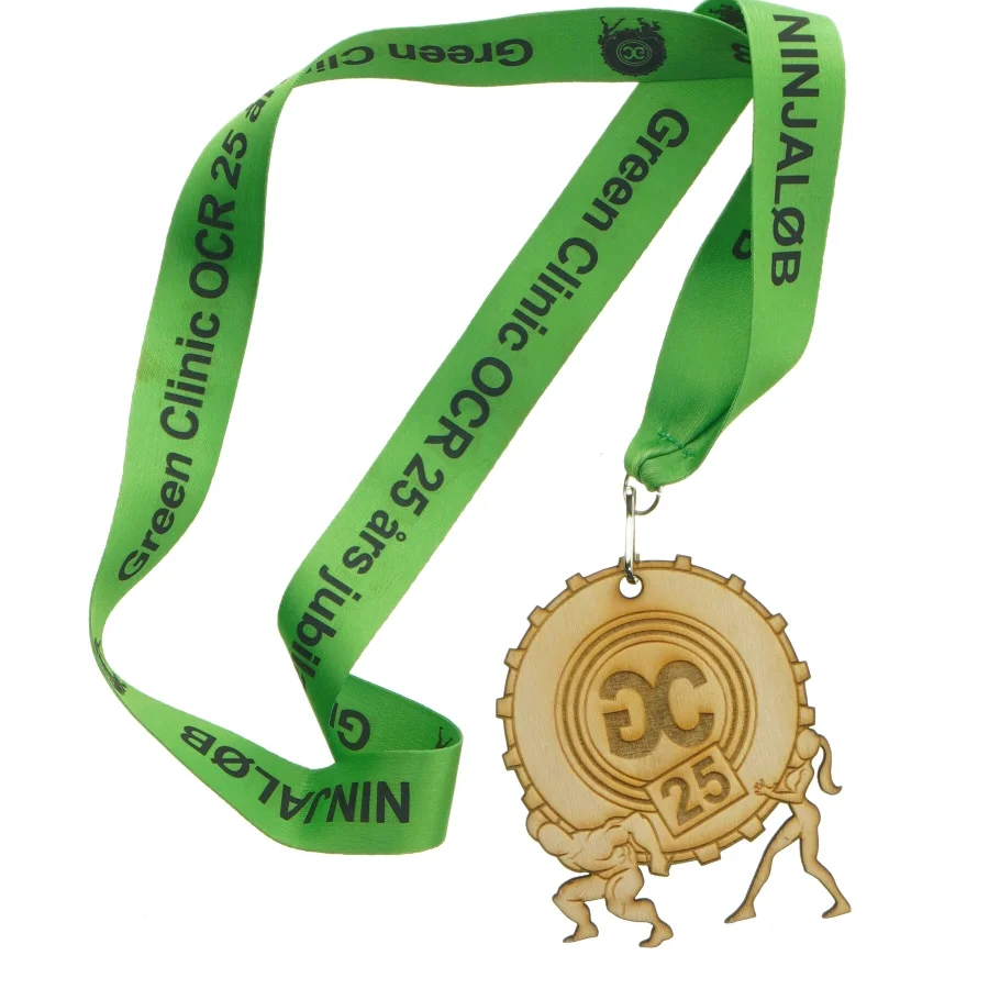 Medalje med bånd fra Green Clinic