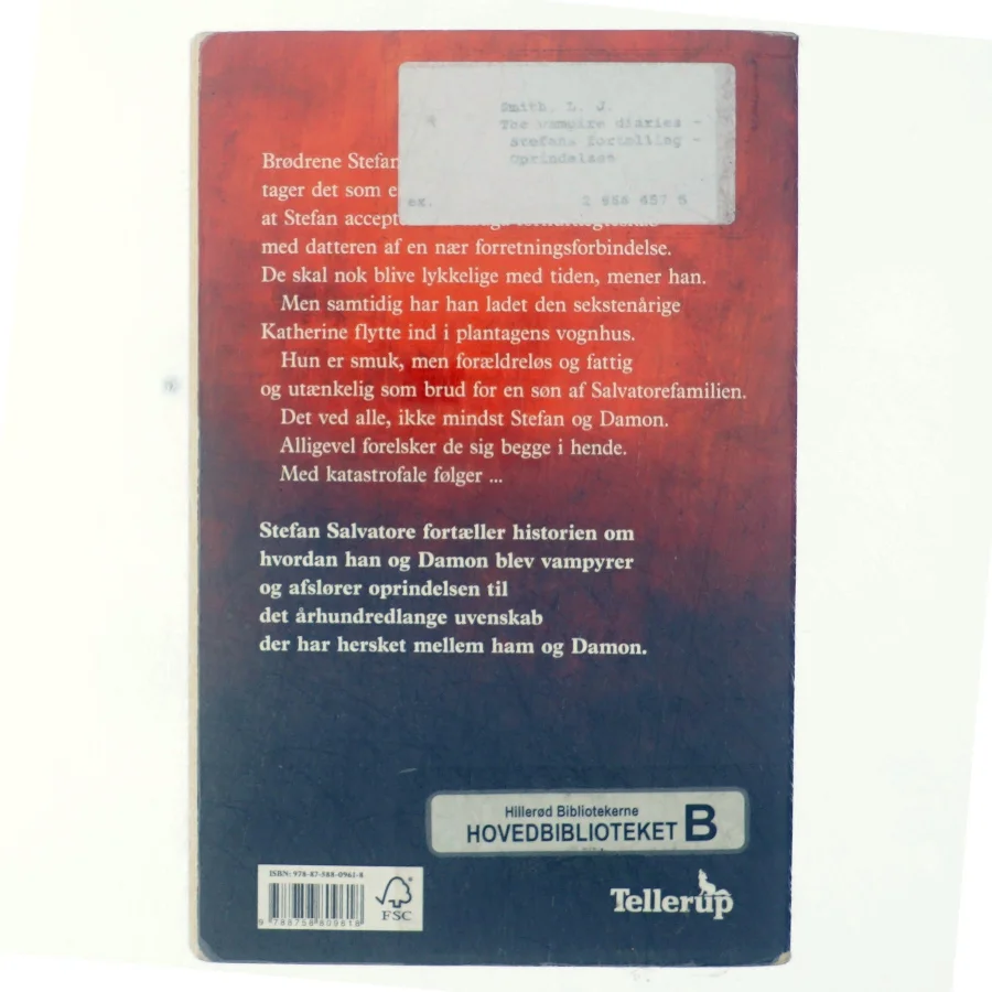 The vampire diaries - Stefans fortælling. #1, Oprindelsen af L. J. Smith (Bog)