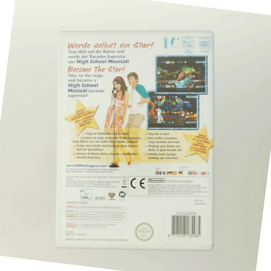 High School Musical: Sing It! Wii spil fra Disney Interactive Studios