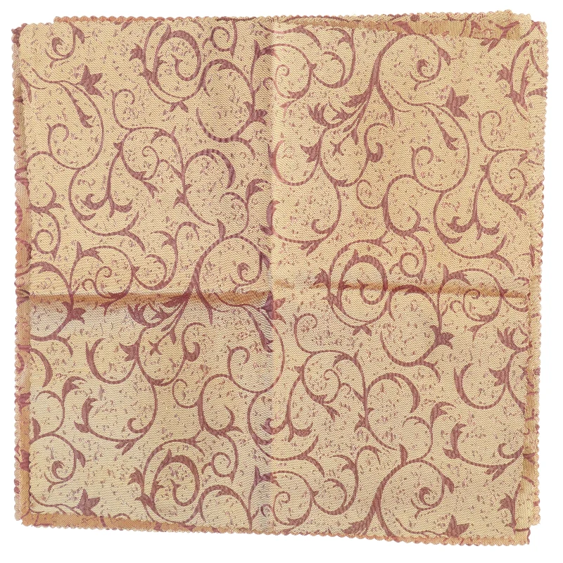 Broderede servietter (str. Cirka 45 x 45 cm)