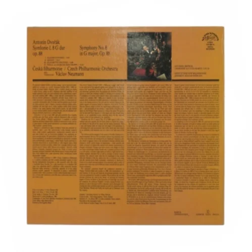 Symfonie c.8, Dvorak fra Suprahon (str. 30 cm)