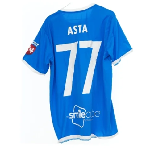 Fodboldtrøje med nummer 77 fra Puma (str. 164)