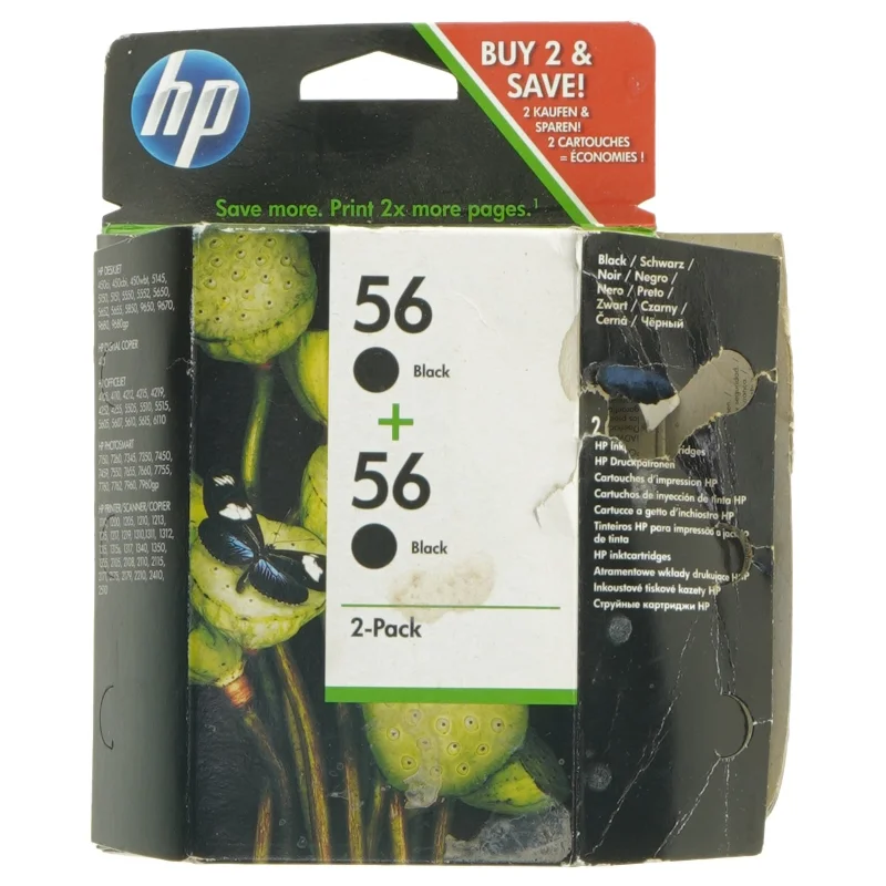 HP 56 sort blækpatroner fra HP