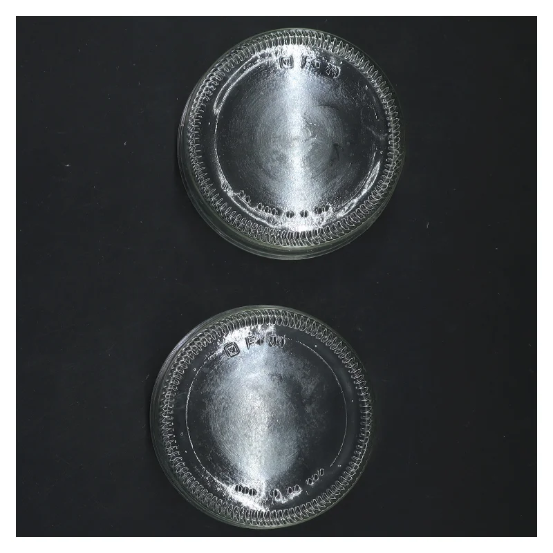 To glasfade (str. Ø 9x3,5 cm)