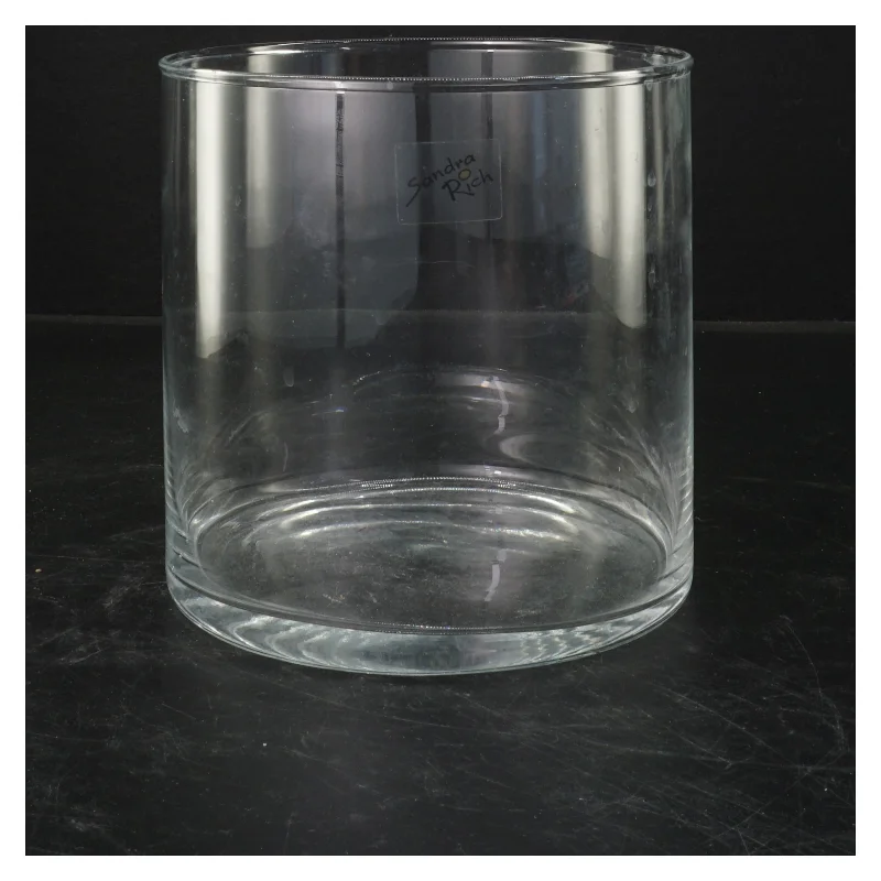 Glas vase fra Sandra Rich (str. 15x15 cm)