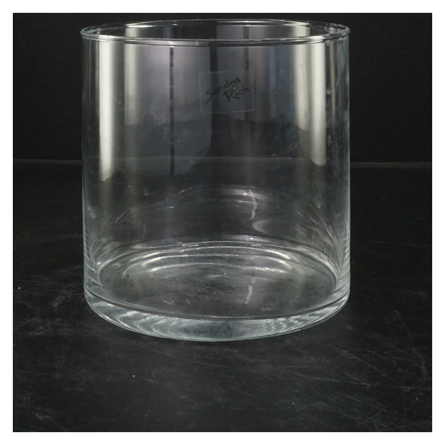 Glas vase fra Sandra Rich (str. 15x15 cm)