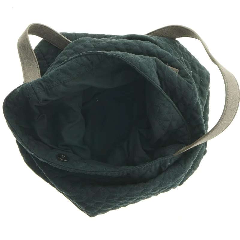 Quiltet skuldertaske (str. 43 x 39 cm)