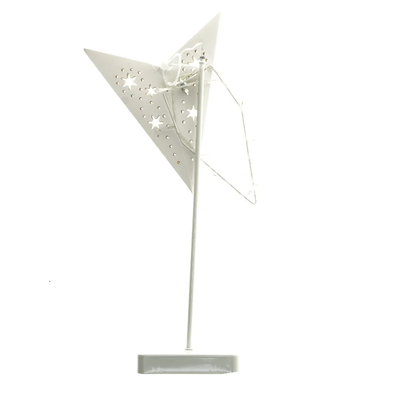 Julestjerne på fod med LED lys fra Nowel (str. 66x45 cm)
