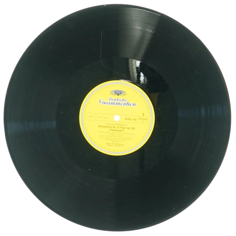 Ludwig van Bethoven symfonie 6 fra Edison (str. 30 cm)