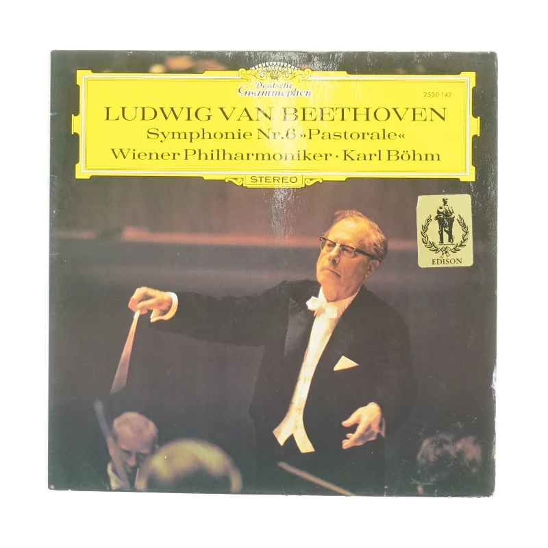 Ludwig van Bethoven symfonie 6 fra Edison (str. 30 cm)