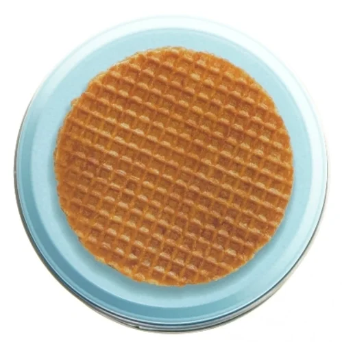 Metal dåse til opbevaring (str. Ø 10x8 cm)