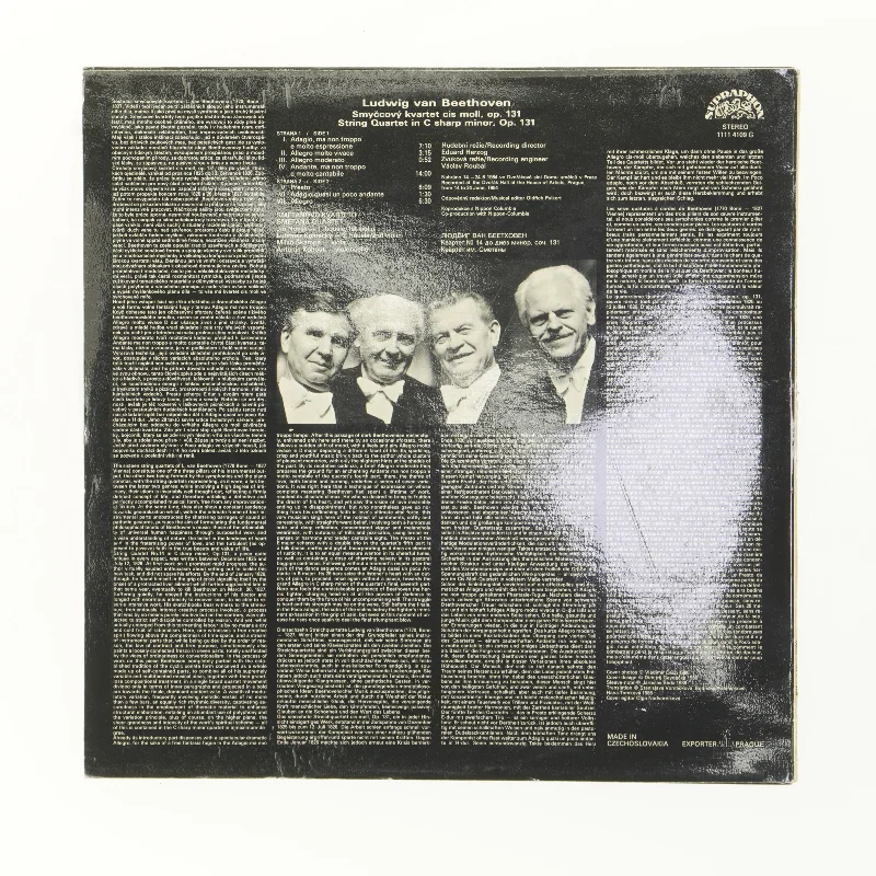 Beethoven string quartet (str. 31 cm)