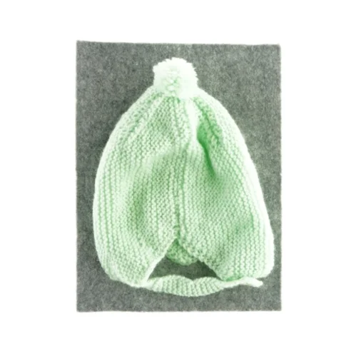 Hjemmestrikket hue (Str. ca. 50)