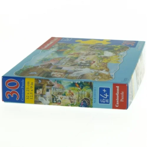 Castorland bondegårds puslespil fra Castorland (str. 32 x 23 cm)