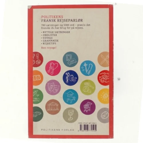 Politikens fransk rejseparlør (Bog)