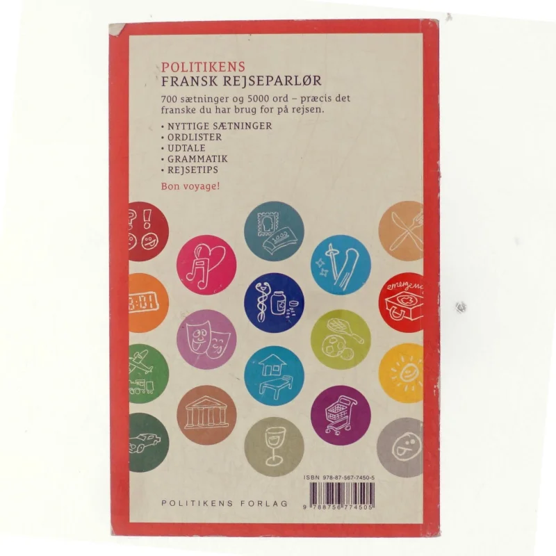 Politikens fransk rejseparlør (Bog)