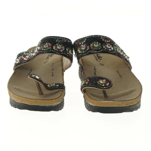 Dekorerede damesandaler (str. 38 )