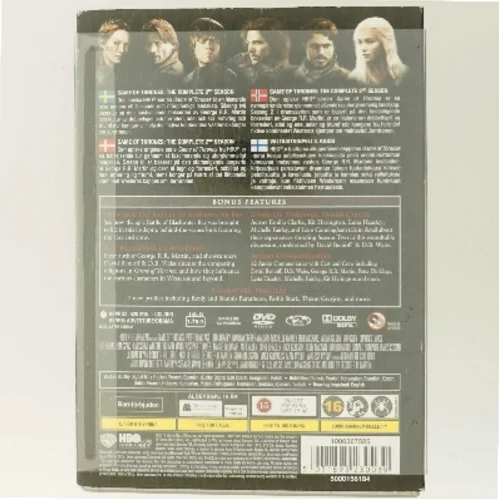 Game of Thrones - Season 2 med Emilia Clarke (DVD)