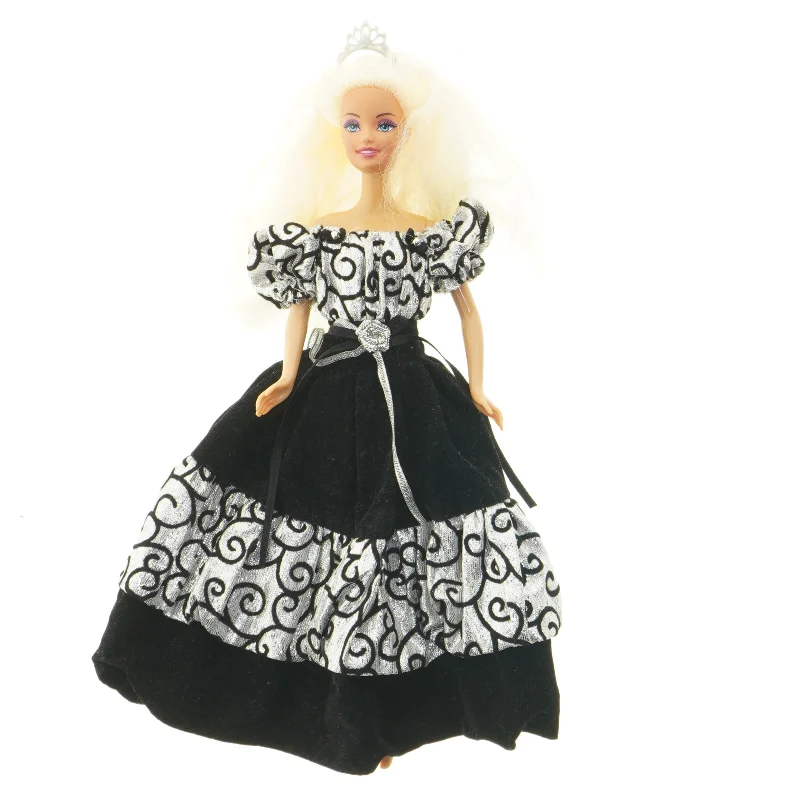 Barbiedukke i festkjole fra Barbie (str. 33 cm)