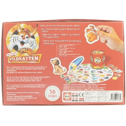 Mit første Vildkatten fra Educa (str. 33,5x23,5 cm)