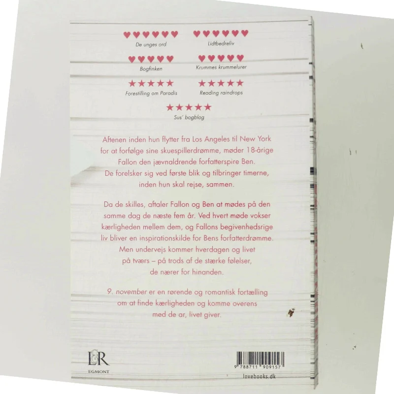 9. november af Colleen Hoover (Bog)