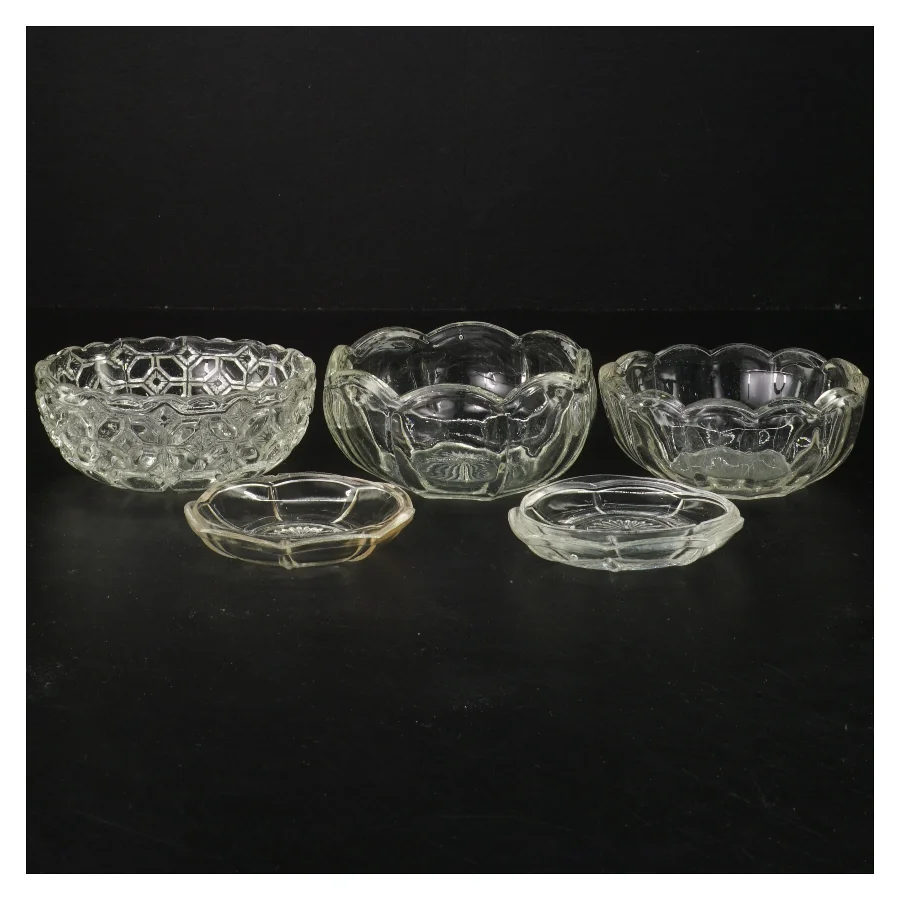 Glas skålesæt (str. ø 8-11 cm)