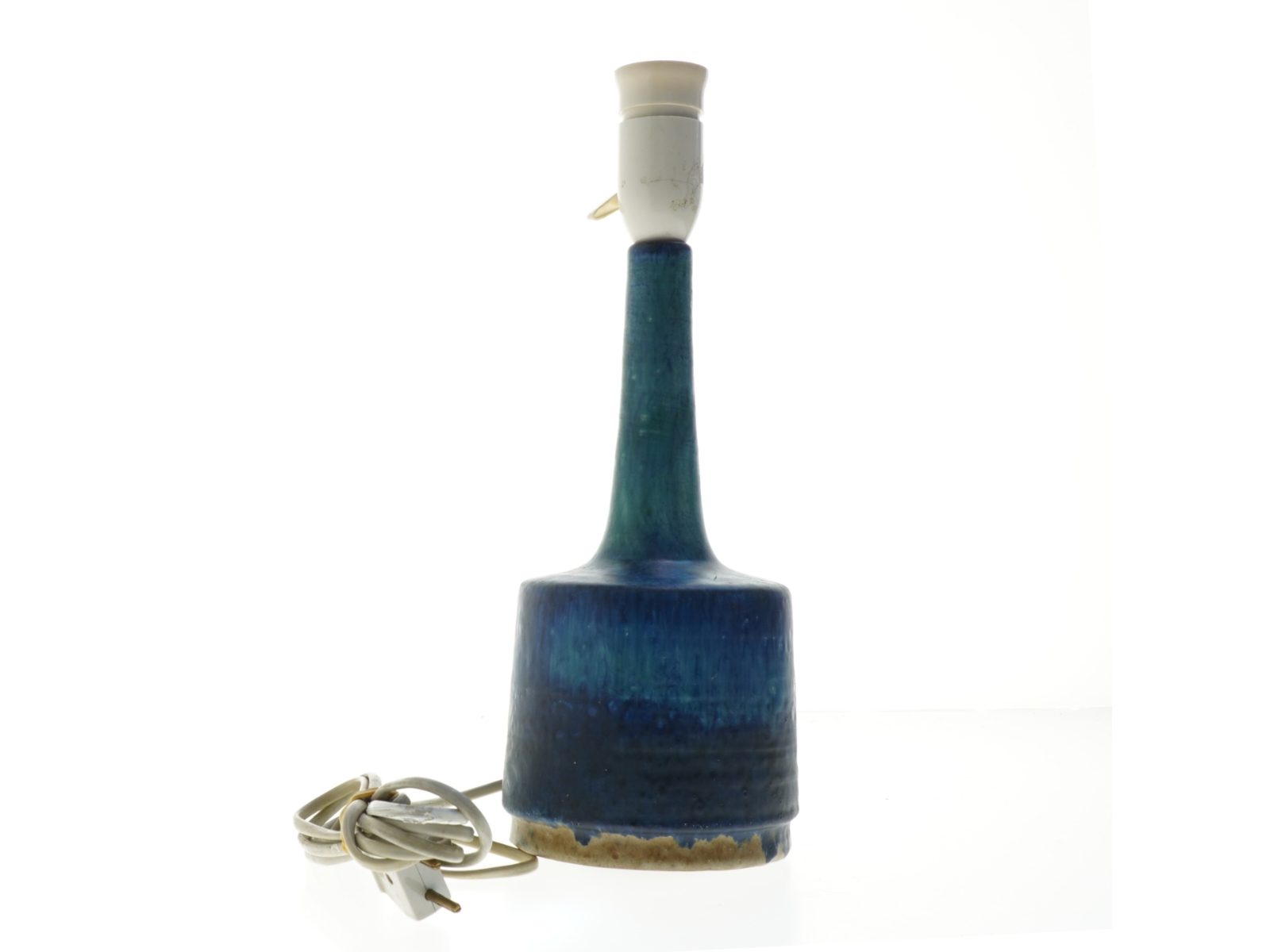 Keramik bordlampe af Etienne van Wonterghem (str. 33,5 cm)