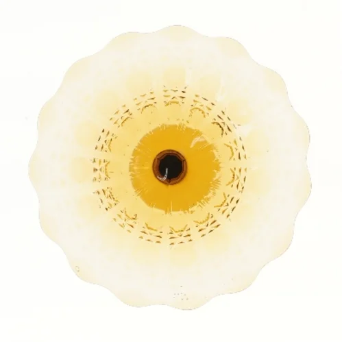 Glas kagefad på fod (str. Ø 25,5 cm)