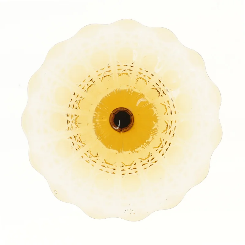 Glas kagefad på fod (str. Ø 25,5 cm)