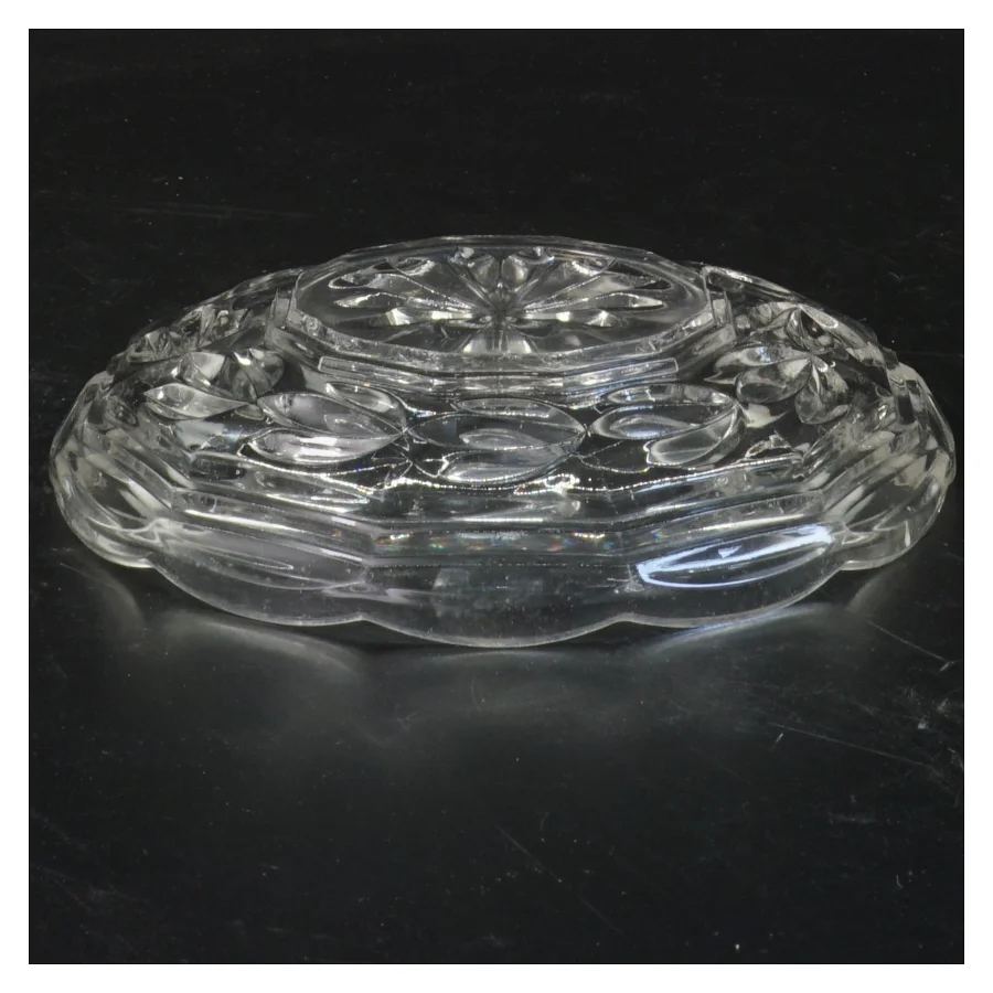 Glas asietter - desserttallerkener (str. Ø 15 cm)