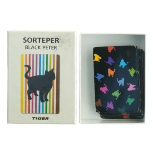 Sorteper black peter fra Tiger (str. 13 x 10)