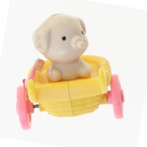 Legetøjsfigur med skubbekøretøj (str. 4 cm)