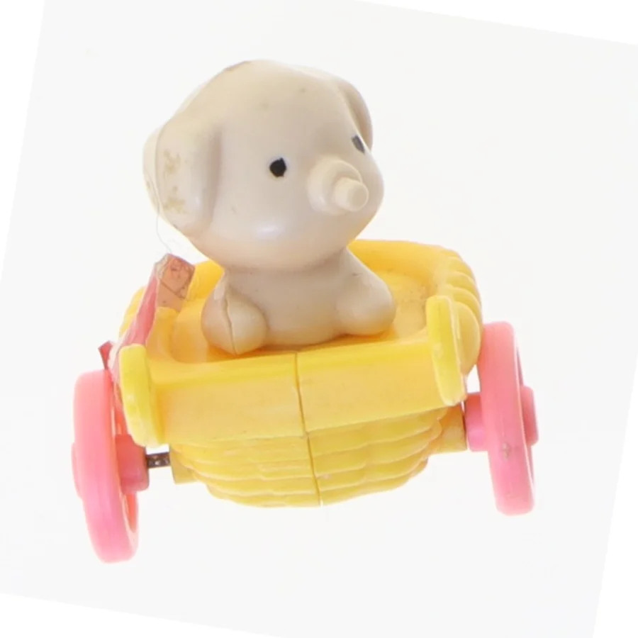 Legetøjsfigur med skubbekøretøj (str. 4 cm)