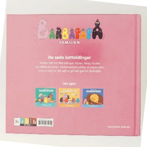 Hjemme hos Barbapapa - de søde kattekillinger (Bog)