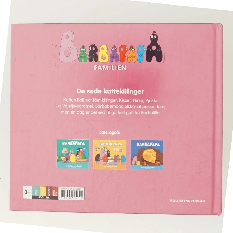 Hjemme hos Barbapapa - de søde kattekillinger (Bog)