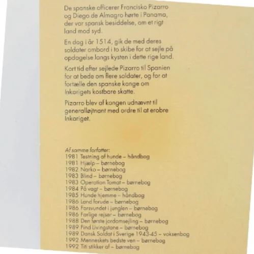 Inkarigets fald - Solens børn fra Forlaget Brændenælden