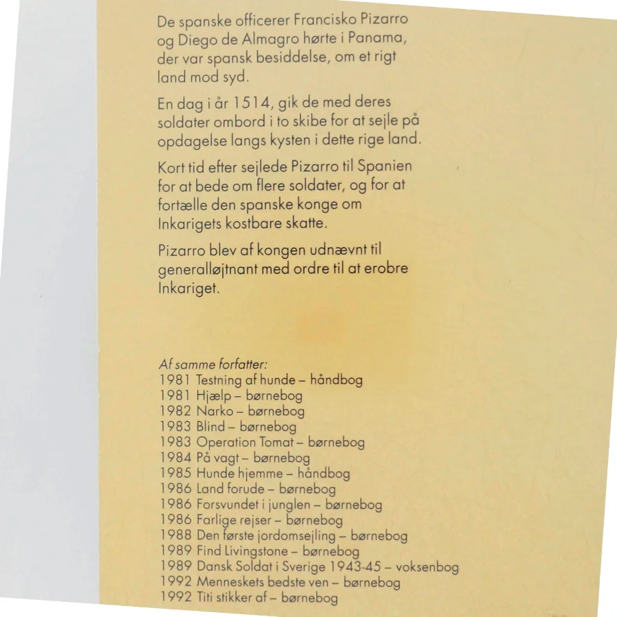 Inkarigets fald - Solens børn fra Forlaget Brændenælden