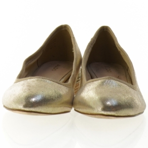 Guld ballerina sko med juvel detaljer fra Aldo (str. 39)