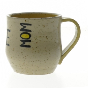 Keramikkrus med hashtag (str. Ø. 8 cm. længde. 8 cm)