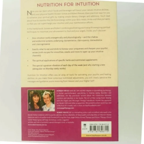 Nutrition for Intuition af Doreen Virtue, Robert Reeves (Bog)