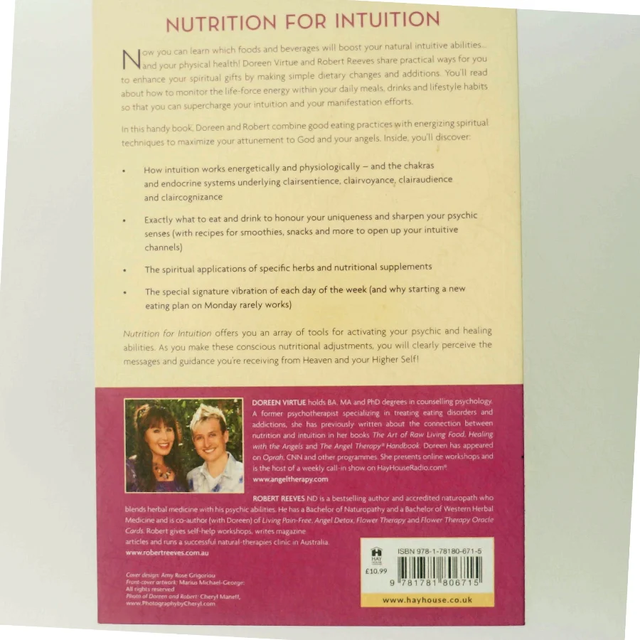 Nutrition for Intuition af Doreen Virtue, Robert Reeves (Bog)