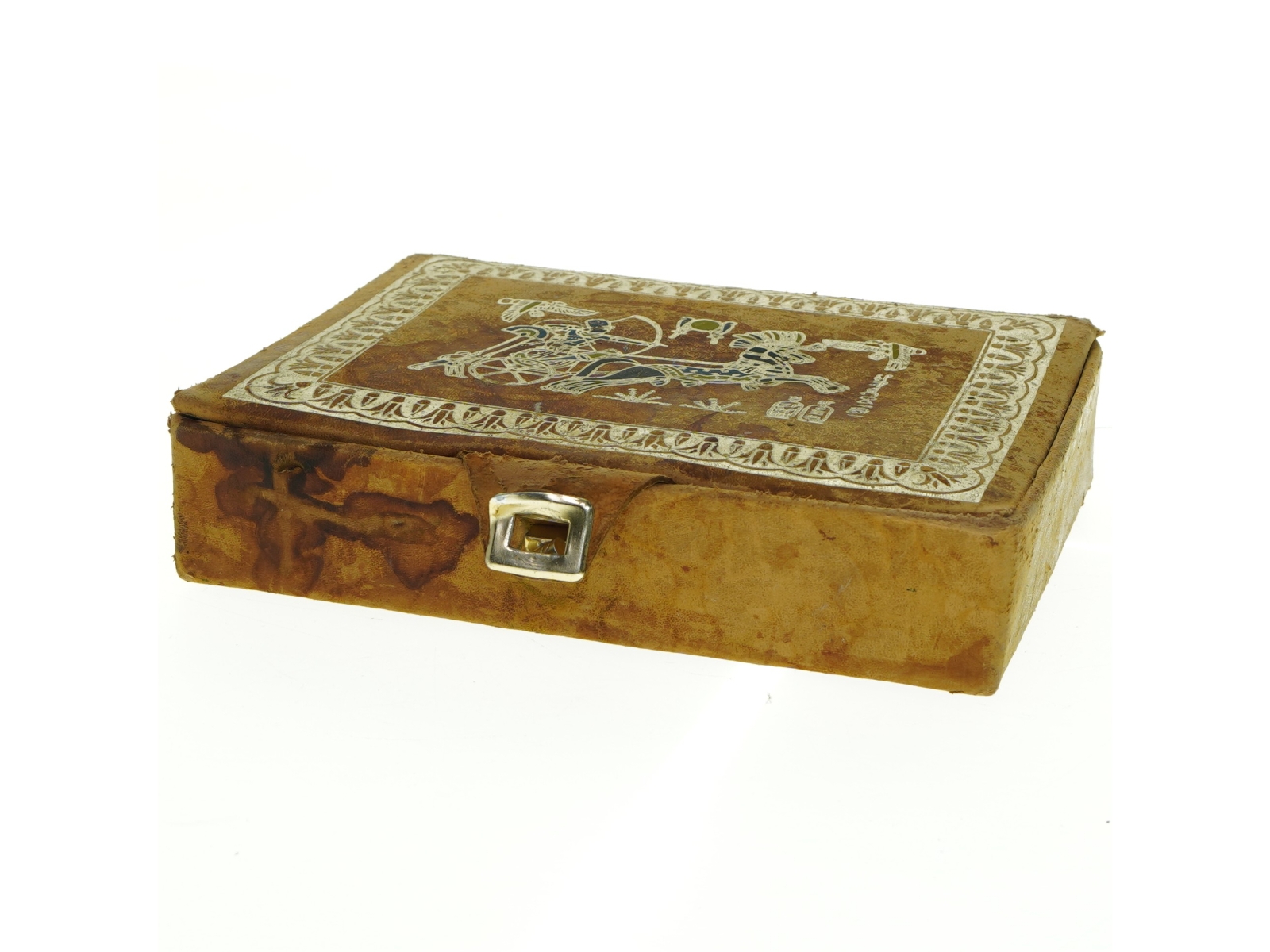 Gammel smykkeskrin (str. 23 x 16 cm)
