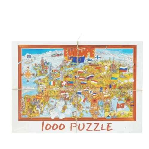 Puslespil Europa 1000 brikker fra Master Line (str. 68 x 44 cm)