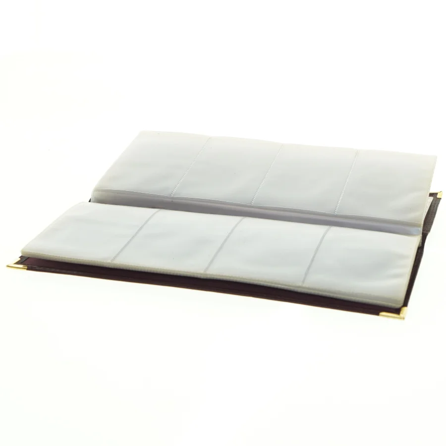 Fotoalbum med plastlommer (str. 26 x 12,5 cm)