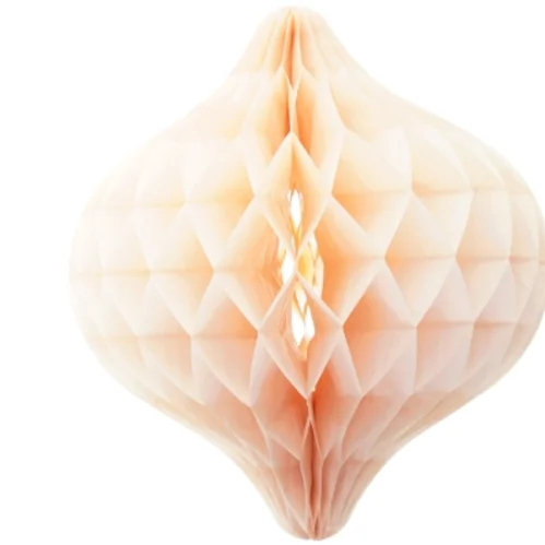 Honeycomb papir dekoration (str. 40 x 45 cm)